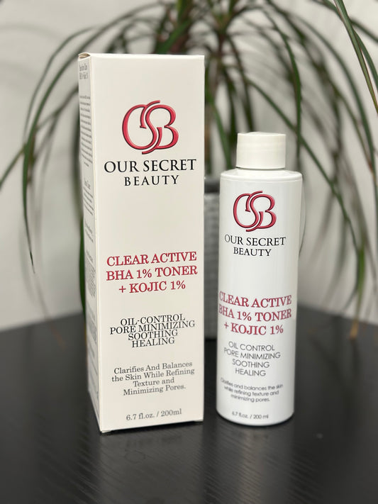 CLEAR ACTIVE BHA 1% +Kojic Acid 1% 6.7 FL OZ / 200 ML